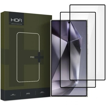 Tvrdené sklo Hofi Glass Pro+ pre Samsung Galaxy S25 Ultra - Black [2 PACK]