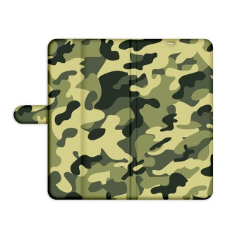 Puzdro typu kniha pre Samsung Galaxy S7 - Light camouflage