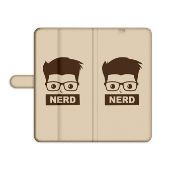 Flipové puzdro pre Samsung Galaxy S8 Plus - Nerd