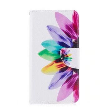 Zatváracie puzdro pre Samsung Galaxy S20, farebný kvet