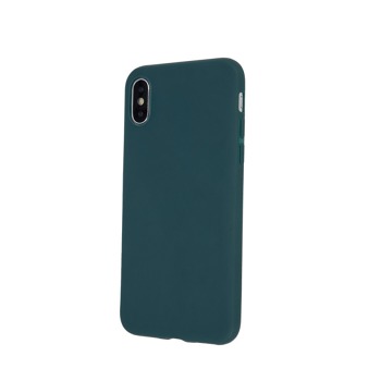 Zadný silikónový kryt Matt pre Samsung Galaxy A14 5G - zelený