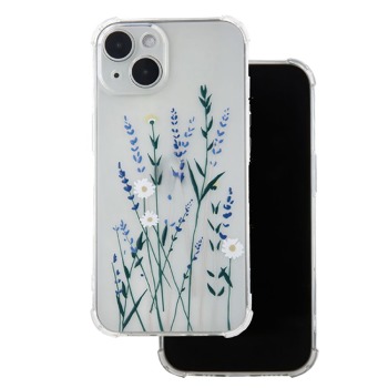 Zadný silikónový kryt Ultra Trendy pre Samsung Galaxy A14 Meadow 3 - transparentný