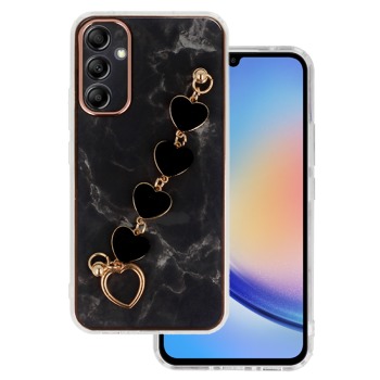 Kryt Glamour Strap pre SAMSUNG GALAXY A34 5G - čierny