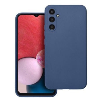 Zadný silikónový kryt MATT pre Samsung Galaxy A36 5G - tmavomodrý