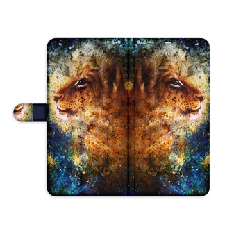 Flipové puzdro pre Samsung Galaxy A6 (2018) - Lioness