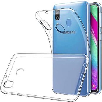 Priehľadný silikónový kryt pre Samsung Galaxy A40