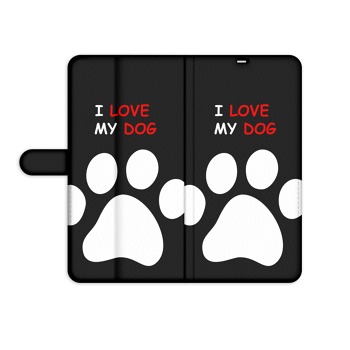 Zatváracie puzdro pre Samsung Galaxy A10S - I love my dog