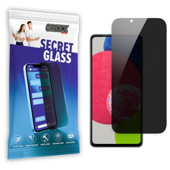 Diskrétne tvrdené sklo GrizzGlass Secret Glass pre Samsung Galaxy A52 (5G)