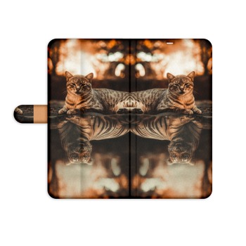 Puzdro typu kniha pre Samsung Galaxy A72 (5G) - Odraz zvieracej duše