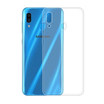 Priehľadný silikónový kryt pre Samsung Galaxy A30