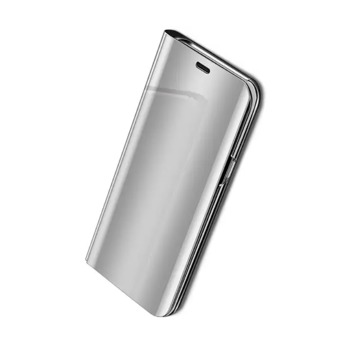 Zrkadlové puzdro pre Samsung Galaxy A53 (5G) - strieborné 