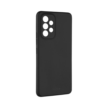 Zadný pogumovaný kryt FIXED Story pre Samsung Galaxy A53 5G, čierny