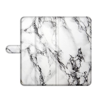 Flipové puzdro pre Samsung Galaxy J4 (2018) - White marble