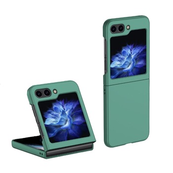 Plastový kryt pre Samsung Galaxy Z Flip6 - tmavozelený