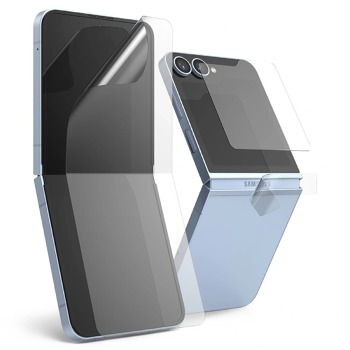 Ochranné sklo RINGKE 3-IN-1 PROTECTOR 2-SET GALAXY Z FLIP 6 CLEAR