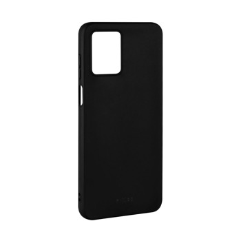 Zadný pogumovaný kryt FIXED Story pre Motorola Moto G53 5G, čierny