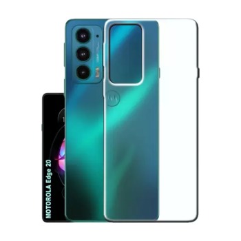 Priehľadný silikónový kryt pre Motorola Edge 20