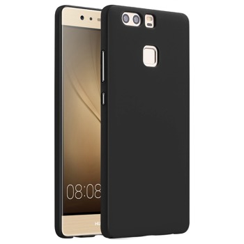 Čierny silikónový kryt pre Huawei P9 (2016)