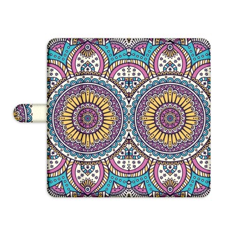 Obal na knihu pre Huawei P20 lite - Farebná mandala
