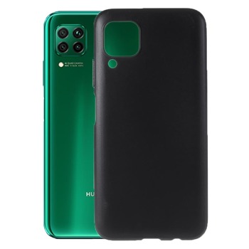 Čierny silikónový kryt pre Huawei P40 Lite