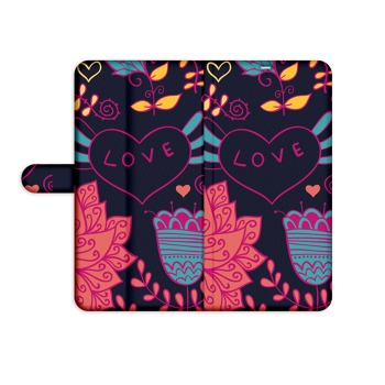 Puzdro typu kniha pre Huawei Y5 2018 (Prime) - Love in the heart