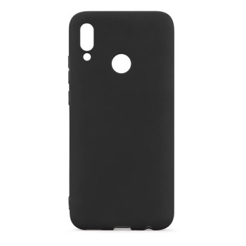 Čierny silikónový kryt pre Huawei Y9 2019