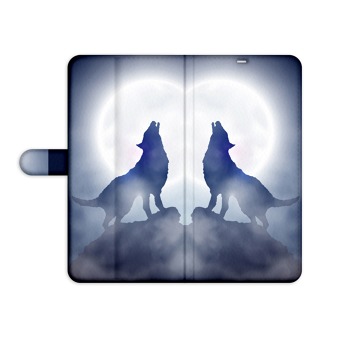 Kryt pre Huawei Y6s (2019) - Full moon wolf