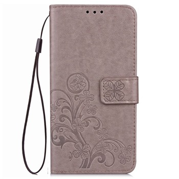 Puzdro na mobilný telefón Xiaomi 14T Pro - Quatrefoil, sivé