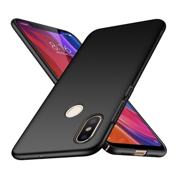 Čierny silikónový kryt pre Xiaomi Mi 8