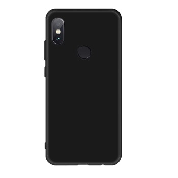 Čierny silikónový kryt pre Xiaomi Mi A2