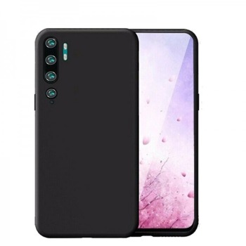 Čierny silikónový kryt pre Xiaomi Mi Note 10