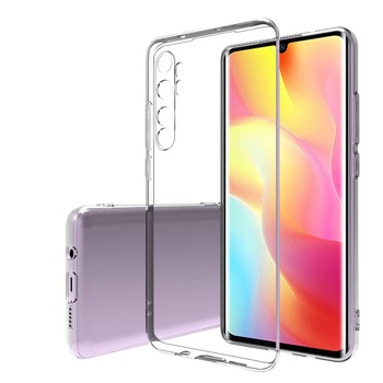 Priehľadný silikónový kryt pre Xiaomi Mi Note 10 Lite