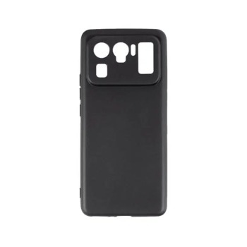 Čierny silikónový kryt pre Xiaomi Mi 11 Ultra