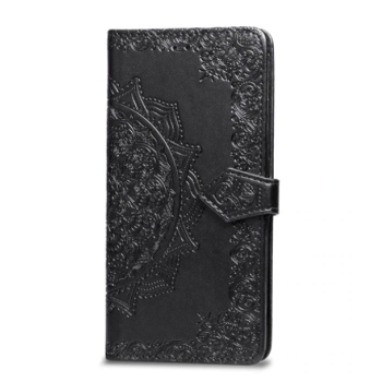 Puzdro pre Xiaomi Redmi 13C - Ornament, čierne