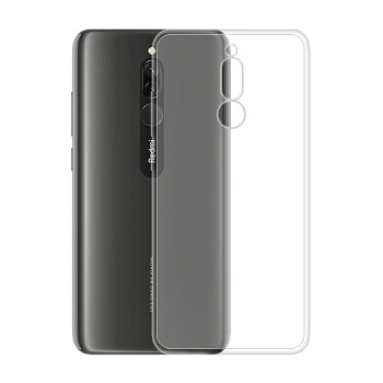 Priehľadný silikónový kryt pre Xiaomi Redmi 8