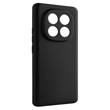 Zadný pogumovaný kryt FIXED Story pre Xiaomi Redmi Note 14 Pro+ 5G, čierny