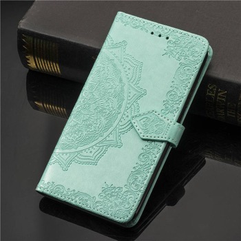 Flipové puzdro so vzorom pre Xiaomi Redmi Note 6 - zelené
