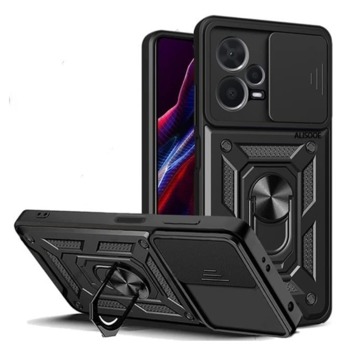 Kryt SURVIVAL SLIDE pre Xiaomi Redmi Note 9 Pro Max - Black