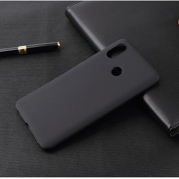 Čierny silikónový kryt pre Xiaomi Redmi Note 7 Pro