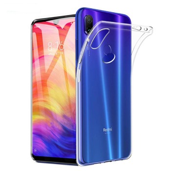 Priehľadný silikónový kryt pre Xiaomi Redmi Note 7 Pro