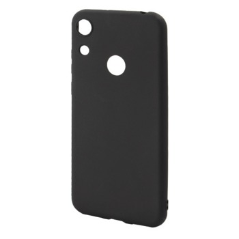 Čierny silikónový kryt pre Honor 8A