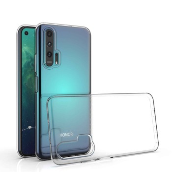 Priehľadný silikónový kryt pre Honor 20 Pro