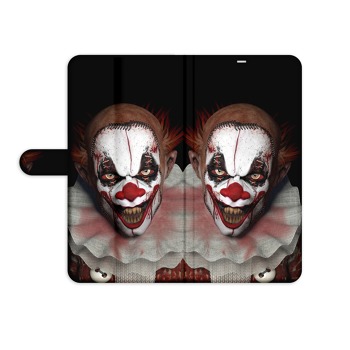 Obal na knihu pre mobil Nokia 5.1 - Scary Clown