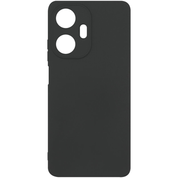Čierny silikónový kryt pre Realme C55