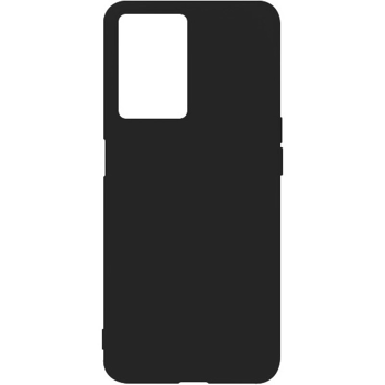 Čierny silikónový kryt pre Oppo A57S