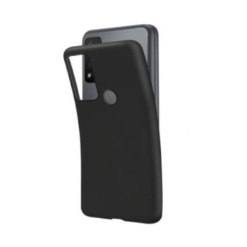 Čierny silikónový kryt pre TCL 20R 5G