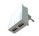 SWISSTEN SIEŤOVÝ ADAPTÉR SMART IC 2x USB 3A POWER BIELY