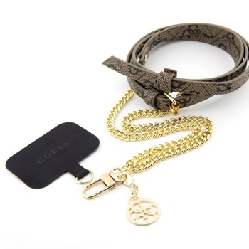 Guess Univerzálny remienok CBDY 4G Chain Brown