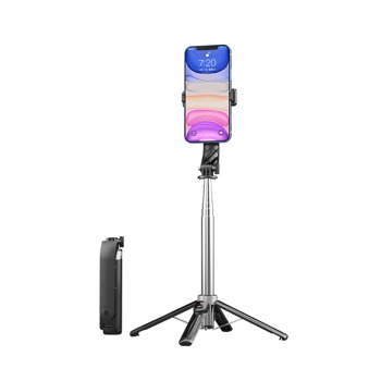 XO-SS11 Bluetooth selfie tyč s flexibilným statívom - čierna