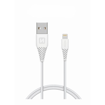 DÁTOVÝ KÁBEL SWISSTEN TPE USB / LIGHTNING MFi 1,2 M BIELY